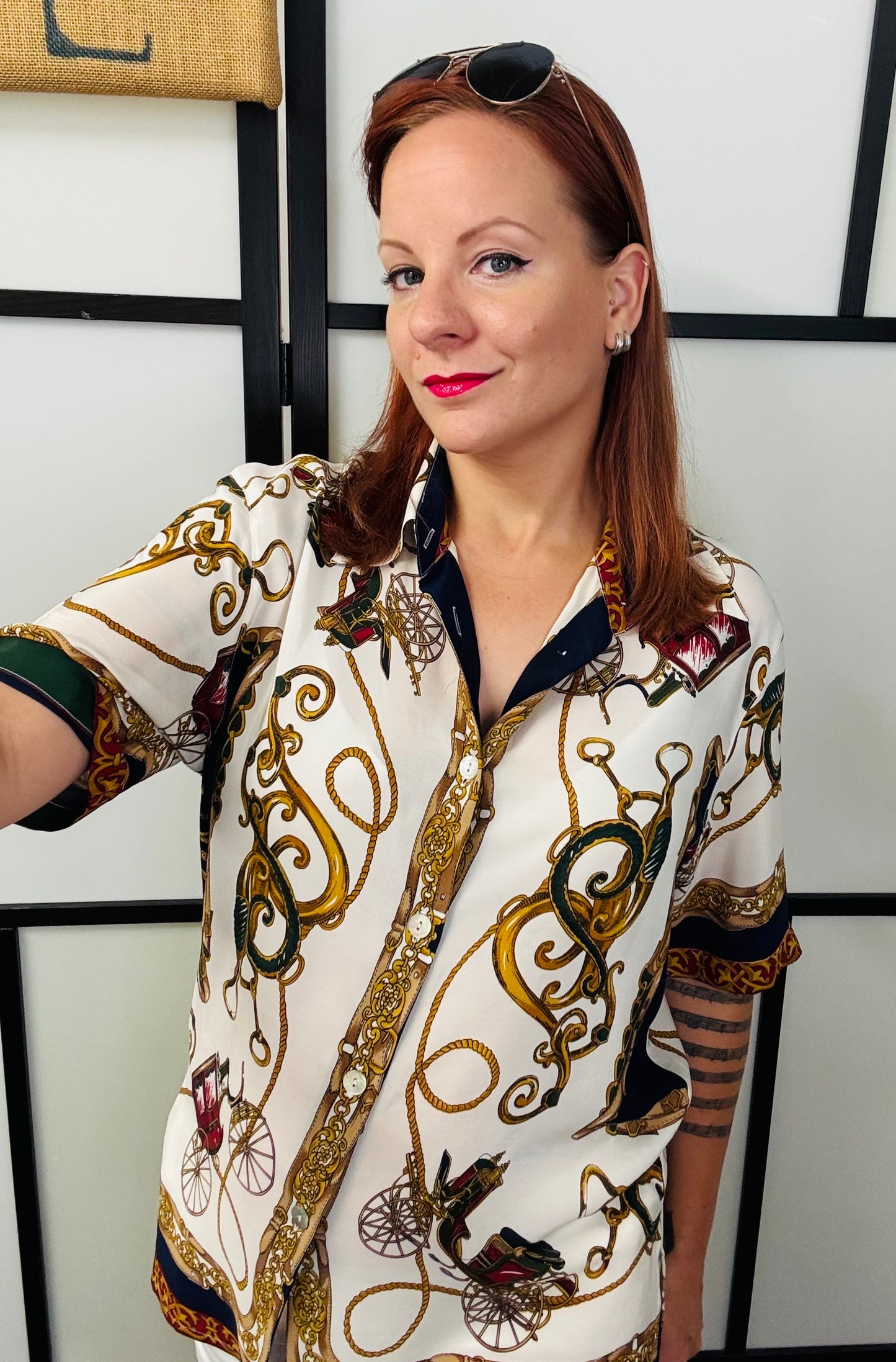 Silk Blouse from Italy - Vintage
