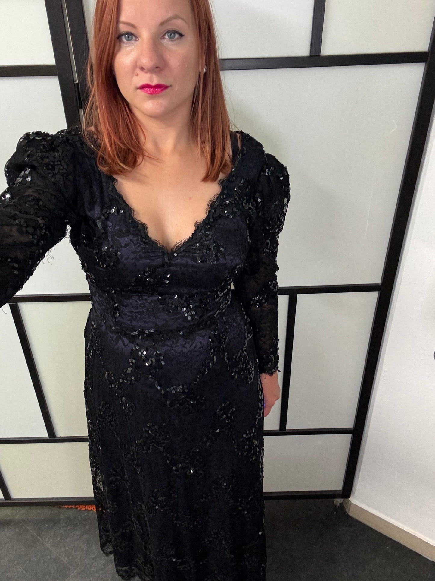 Evening Dress with Sequins - Vintage