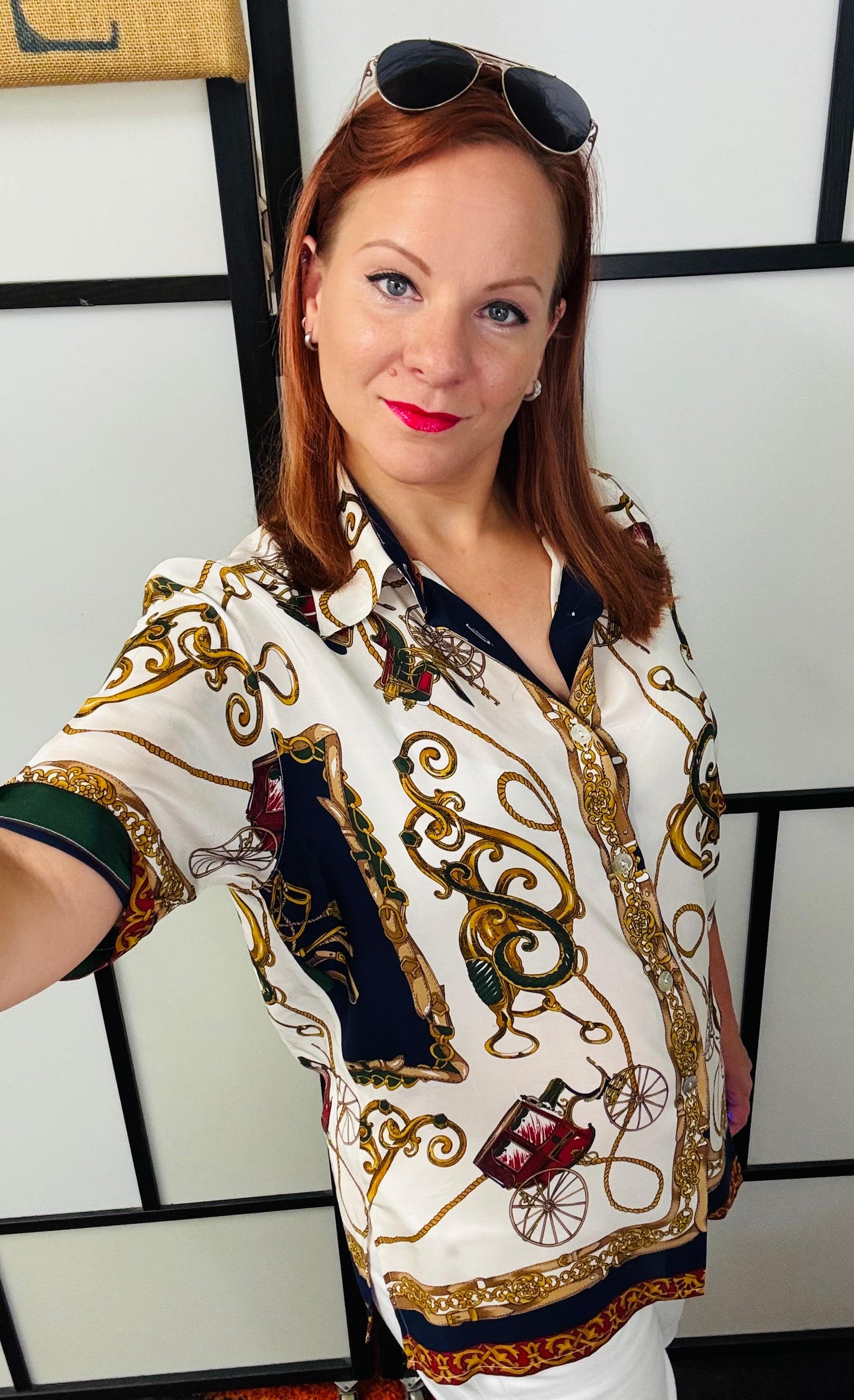 Silk Blouse from Italy - Vintage
