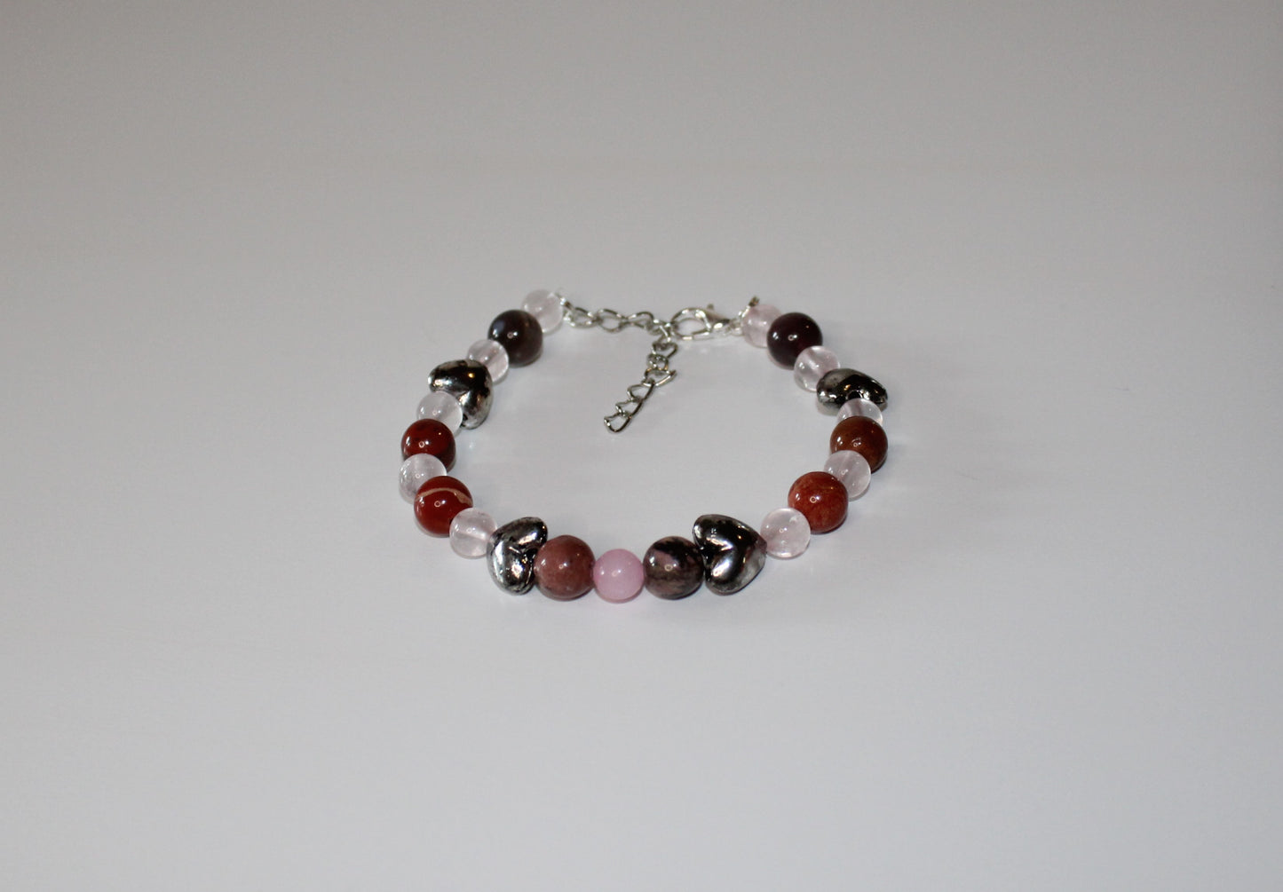 Valentine's gemstone bracelet