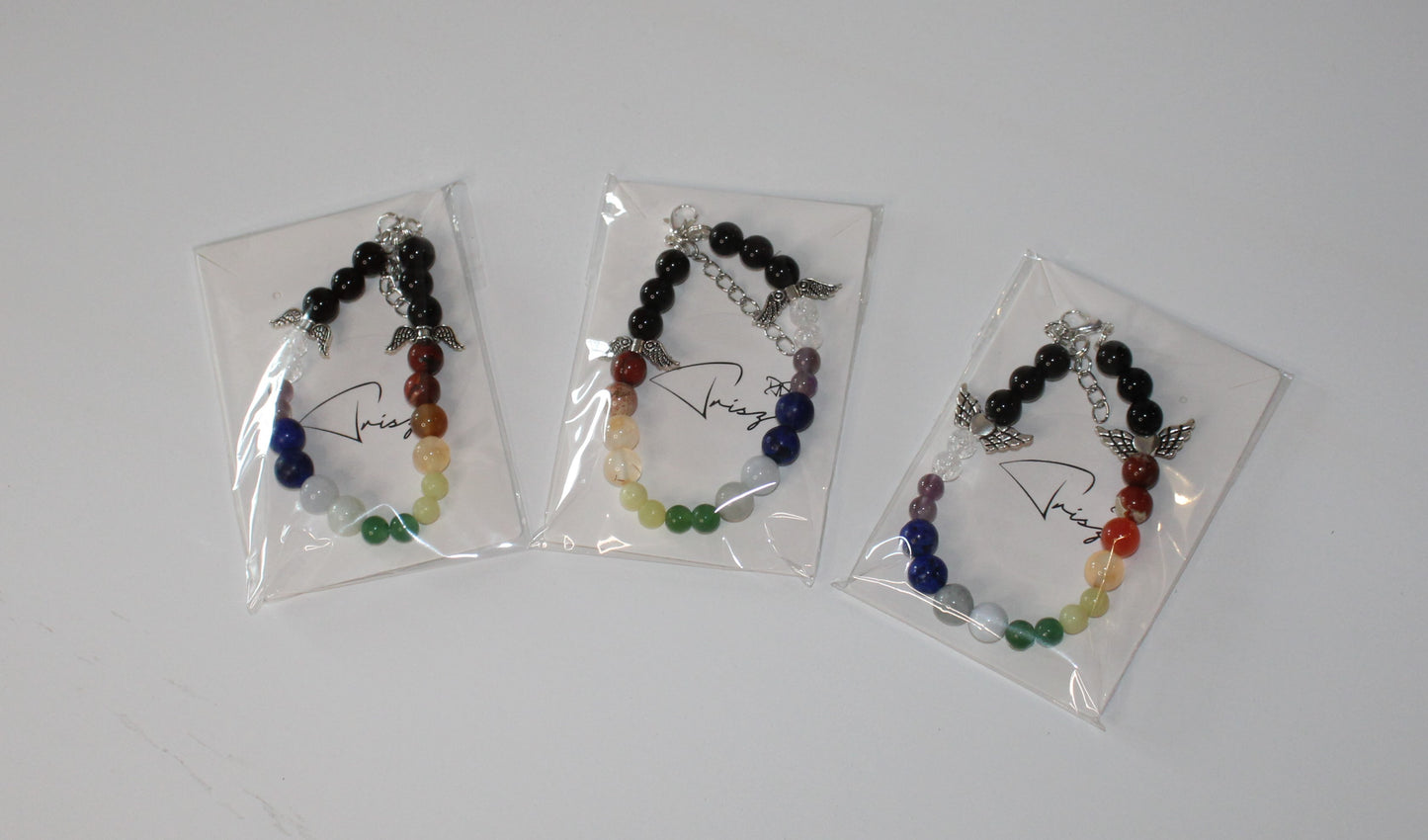 Gemstone chakra bracelet