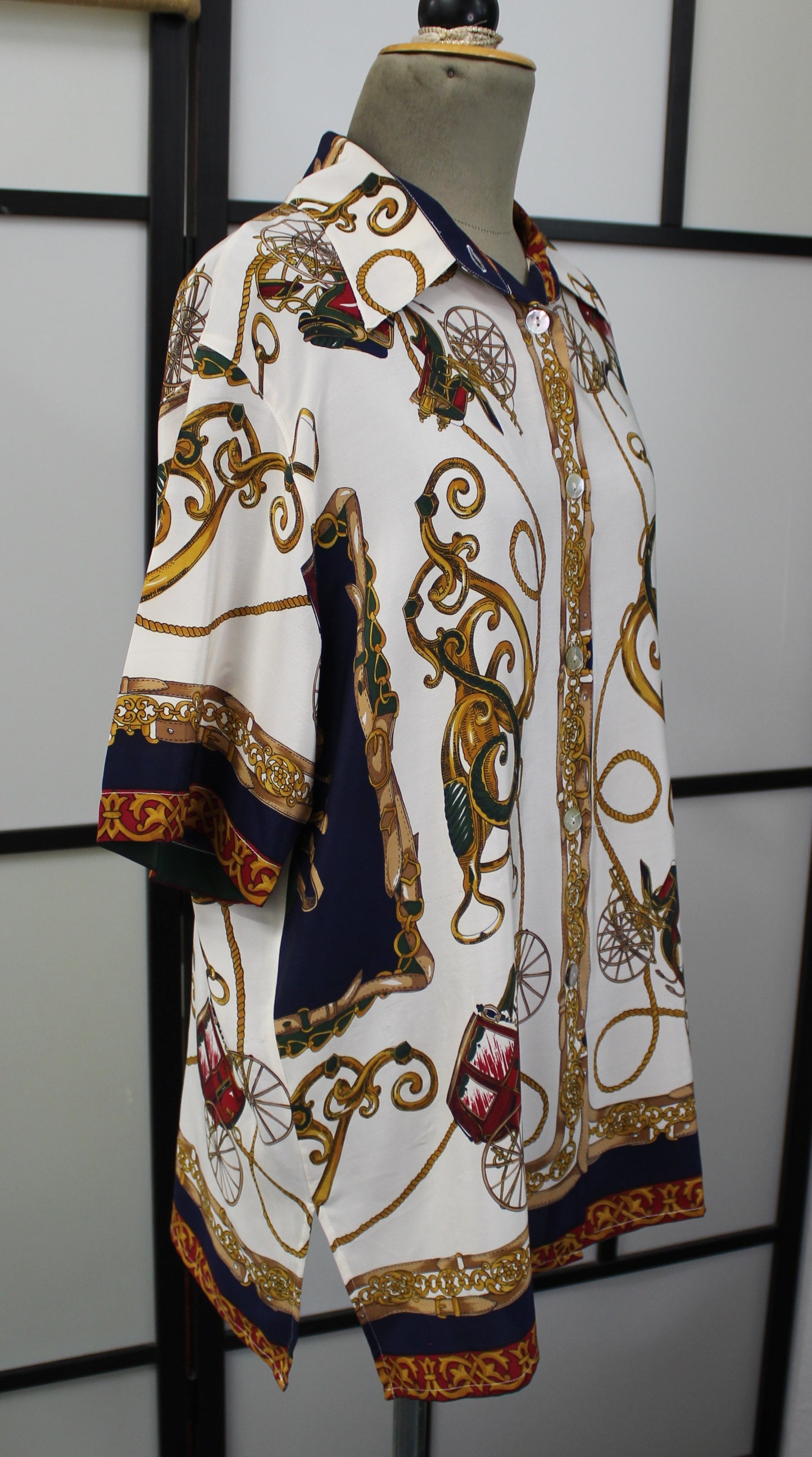 Silk Blouse from Italy - Vintage