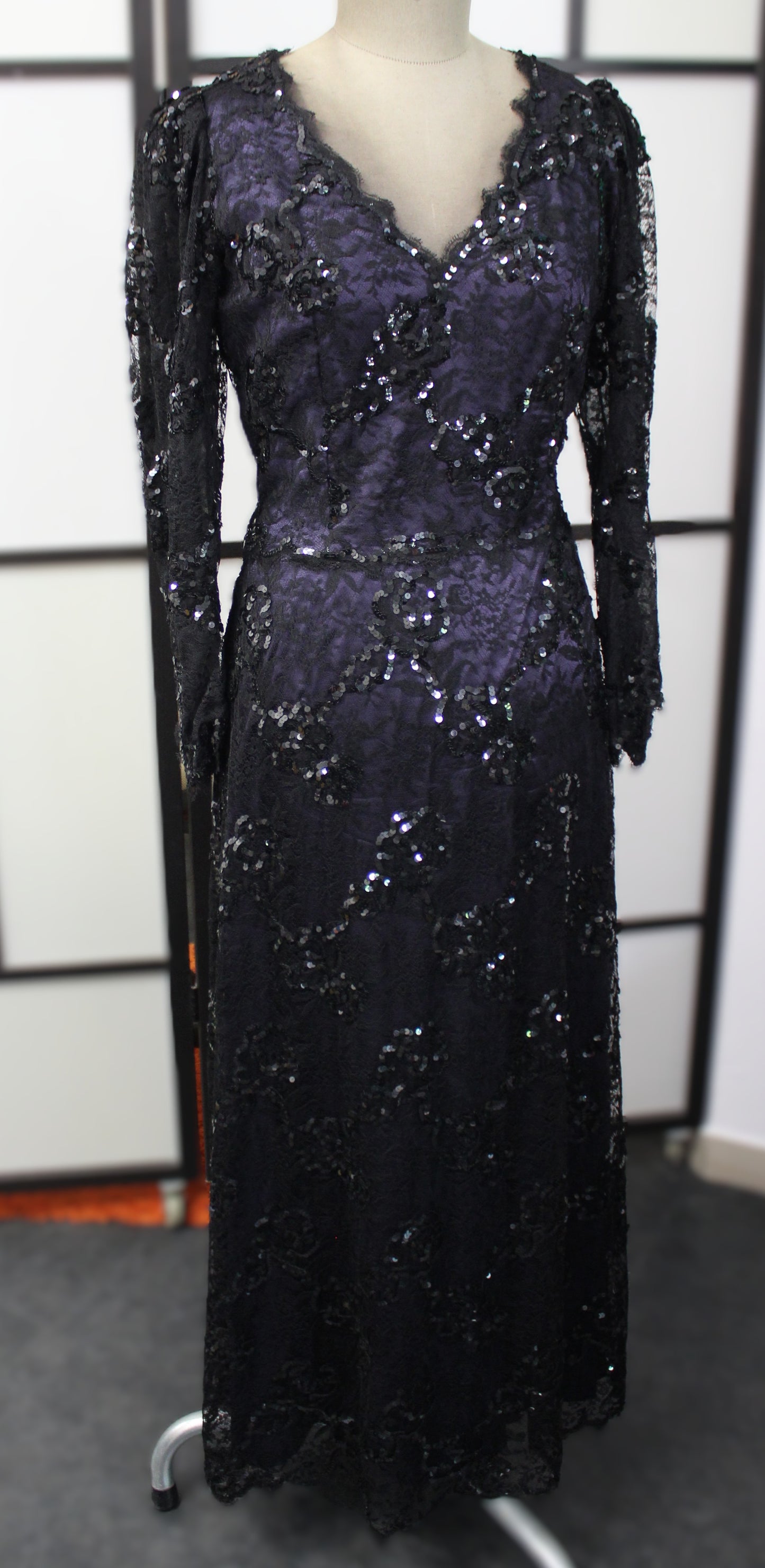Evening Dress with Sequins - Vintage