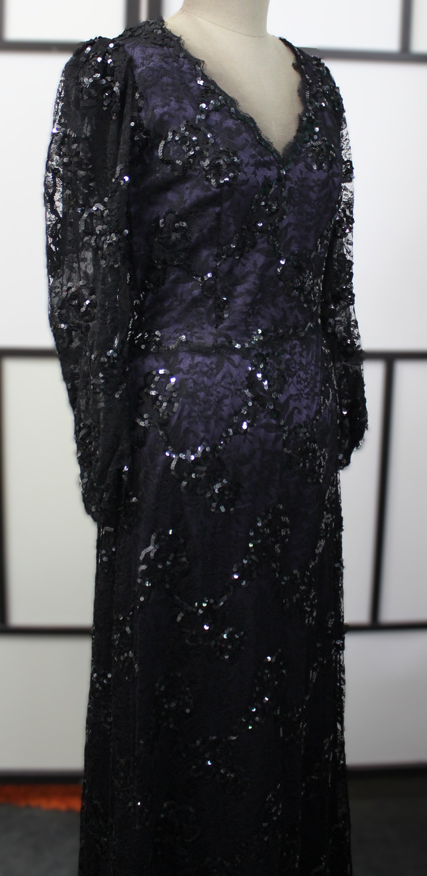 Evening Dress with Sequins - Vintage