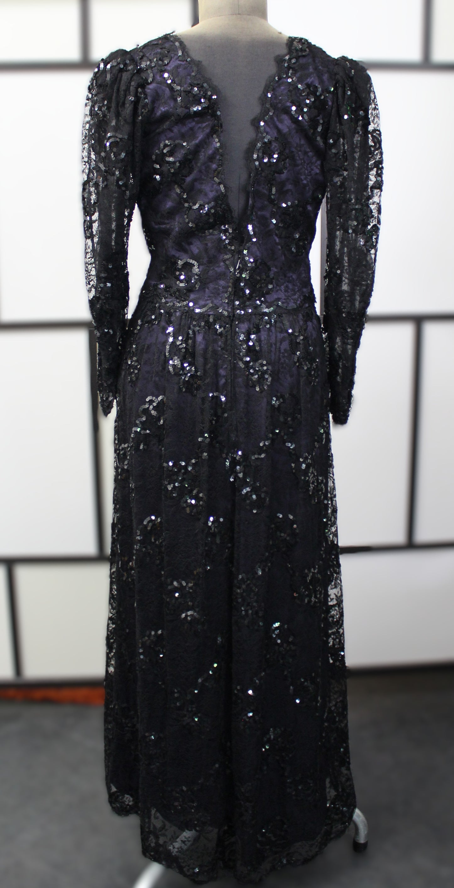Evening Dress with Sequins - Vintage
