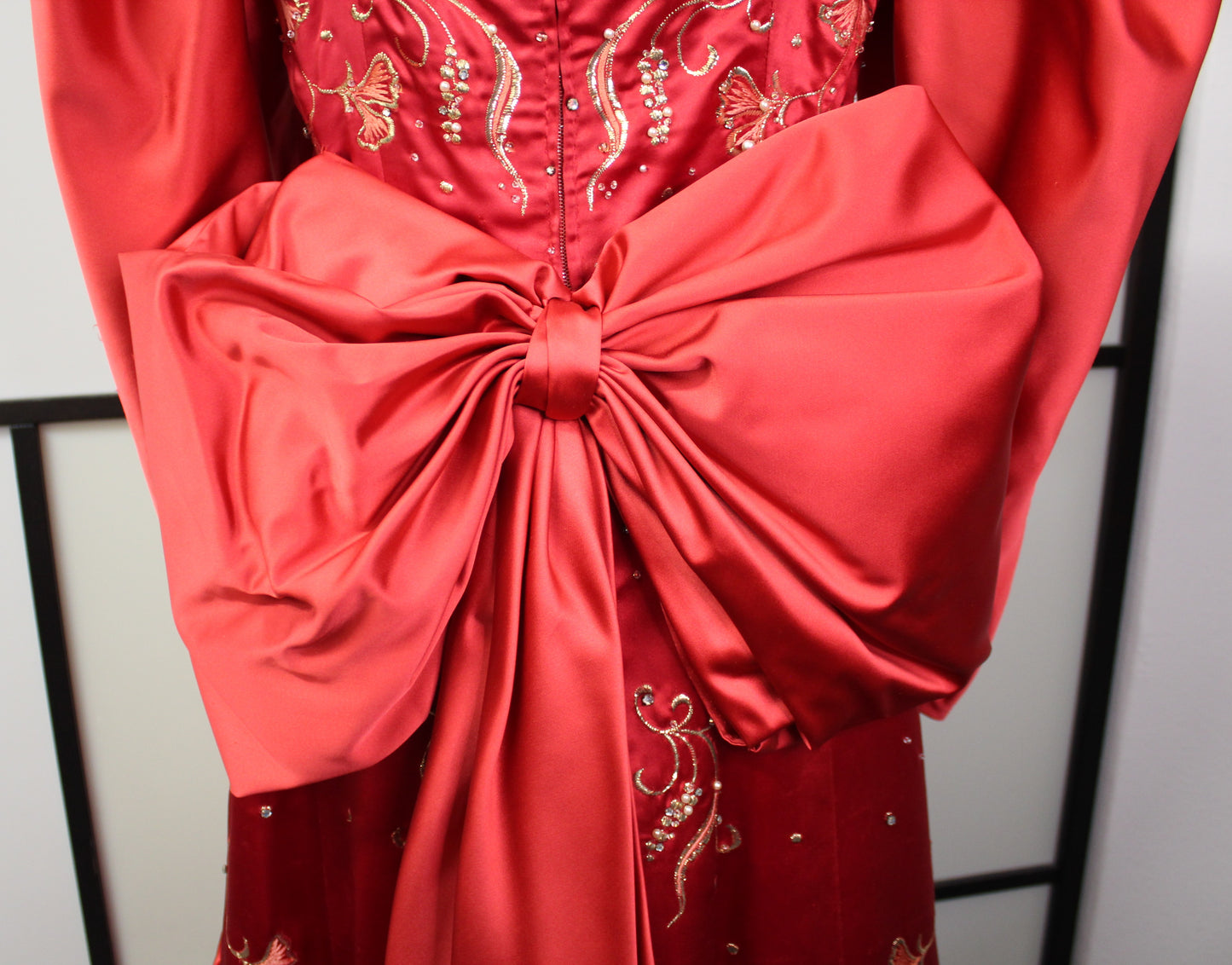 Red Carnival Dress - Vintage