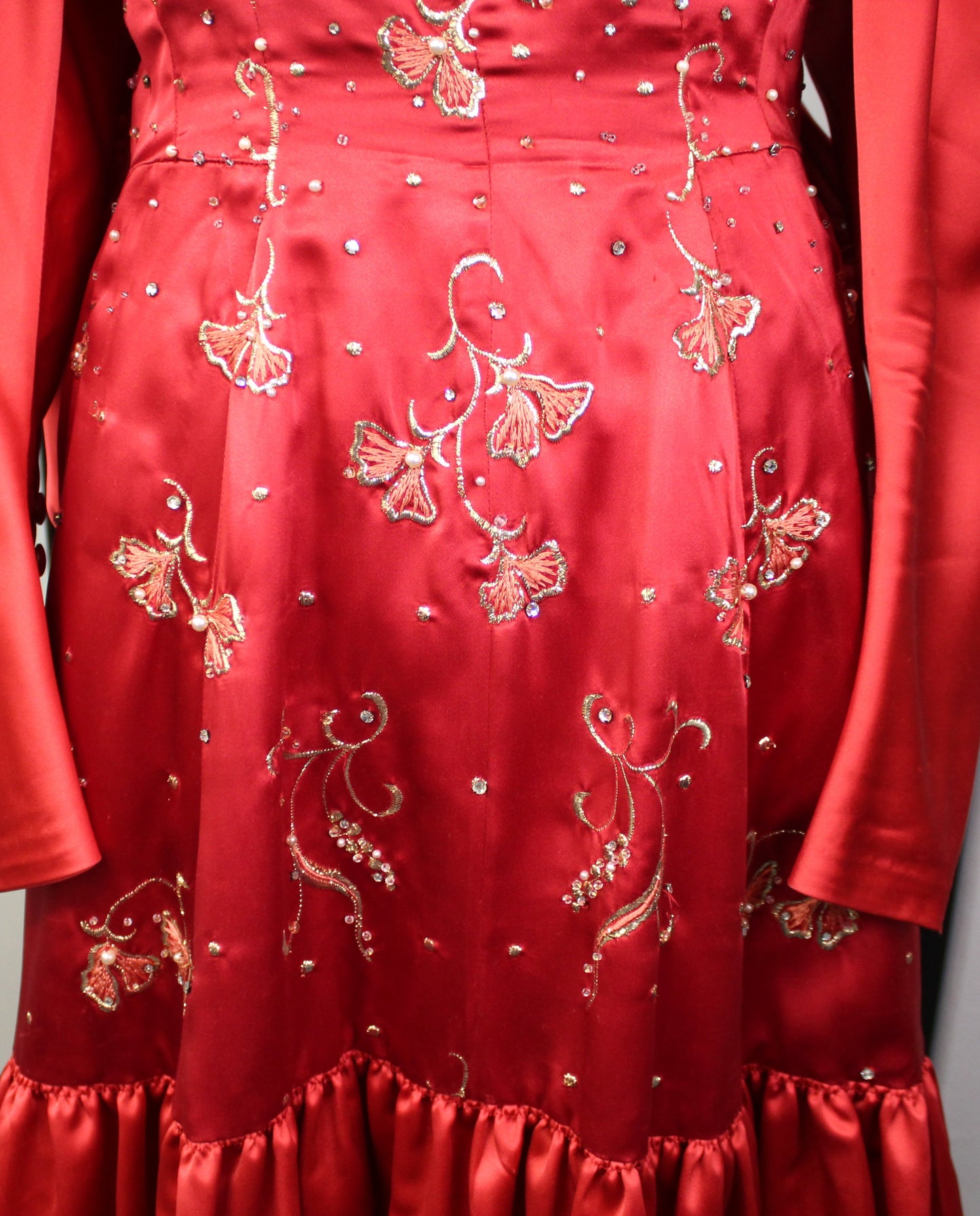 Red Carnival Dress - Vintage
