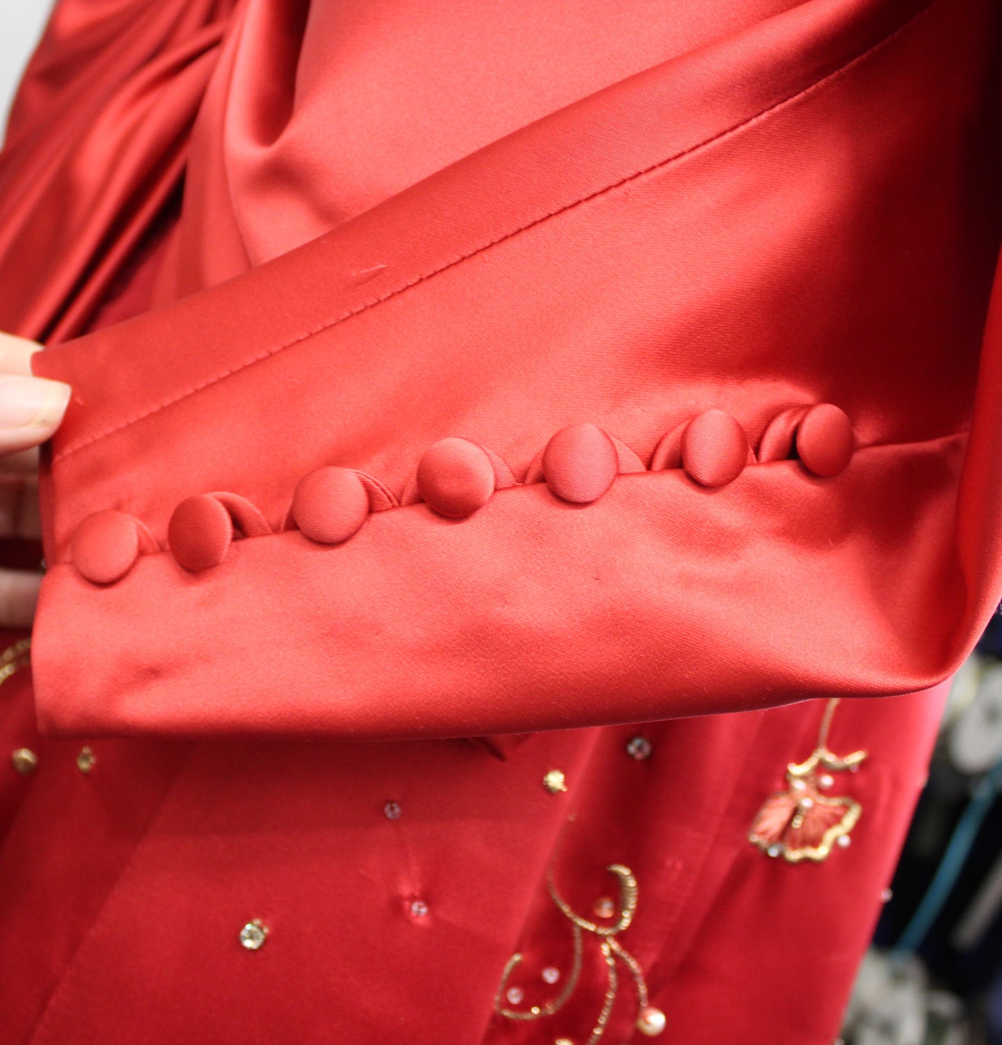 Red Carnival Dress - Vintage