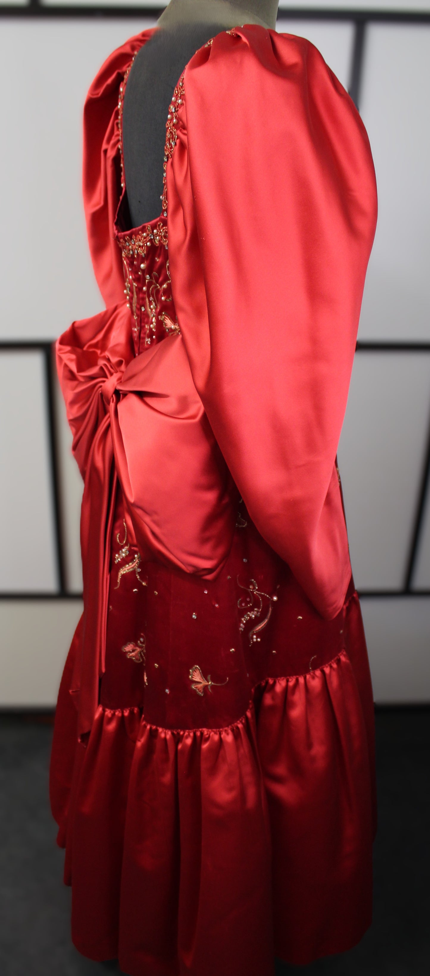 Red Carnival Dress - Vintage