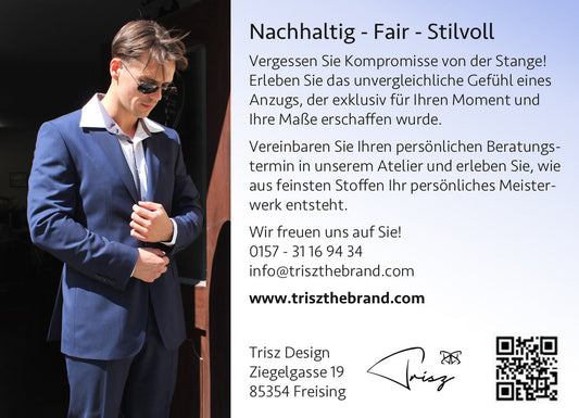 Regensburg heiratet - Hochzeitsmagazin - Trisz Design Anzüge für Bräutigam