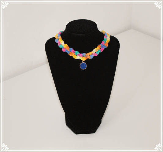 Handmade necklace with gemstone