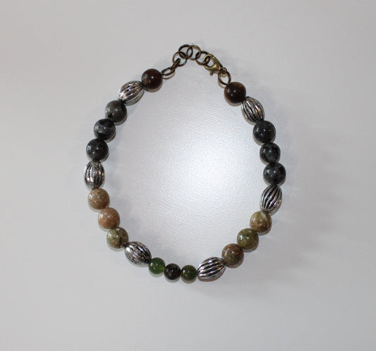 Gemstone bracelet for men