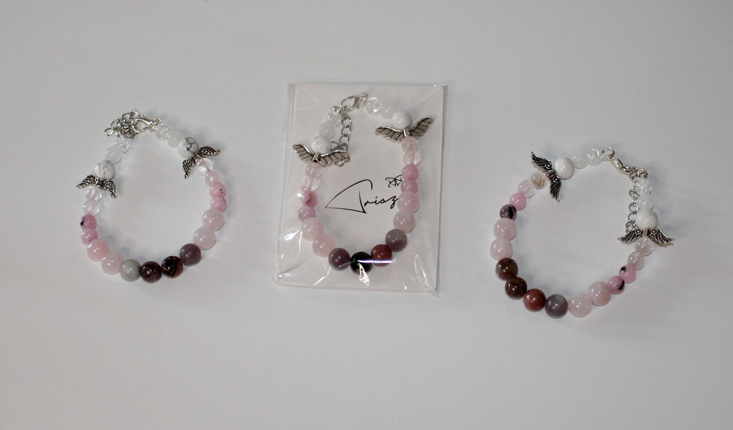 Gemstone colour therapy bracelet