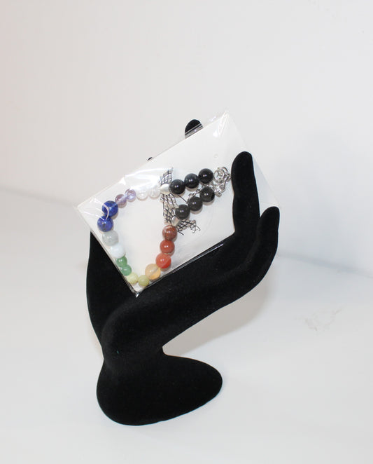 Gemstone chakra bracelet
